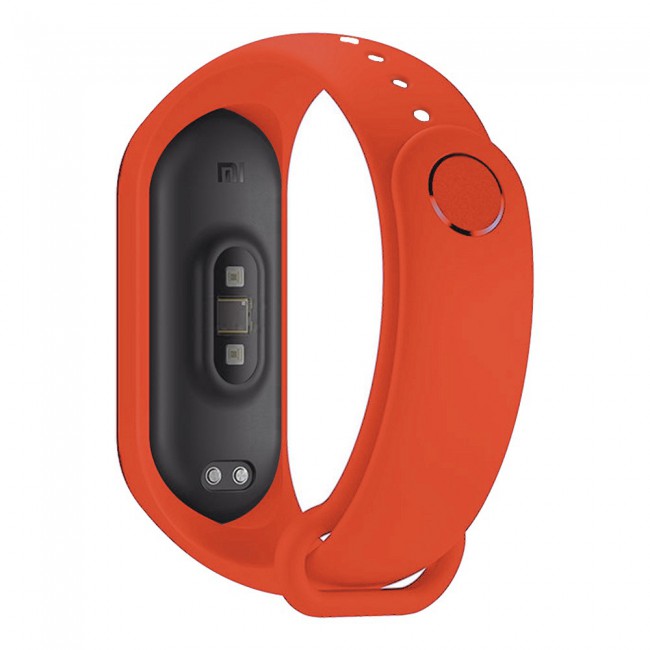 M4 Fitness Tracker Smart Bracelet with Heart Rate Monitor - Black , Grey , Red , Peach