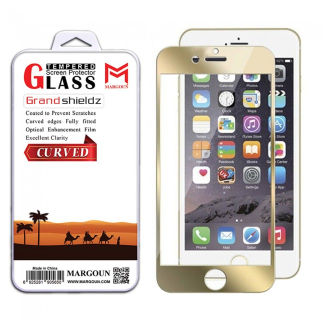 Margoun Grand Shieldz 3D Screen Protector for Apple iphone 6/6s (4.7 inch ) – Gold , Rose Gold