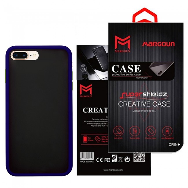 Margoun Anti-Shock TPU Case Cover for Apple iphone 8 Plus (5.5 inch) - Black , White , Red , Blue , Green