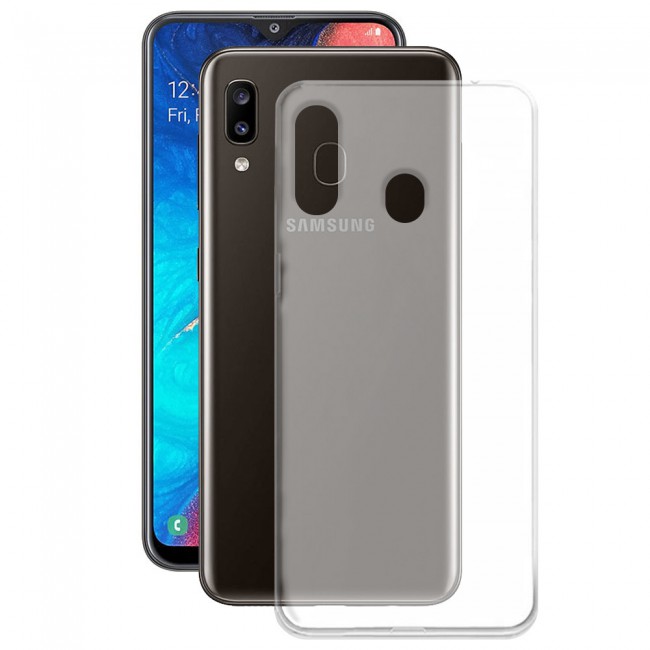 Margoun Clear TPU Case Cover for Samsung Galaxy A20