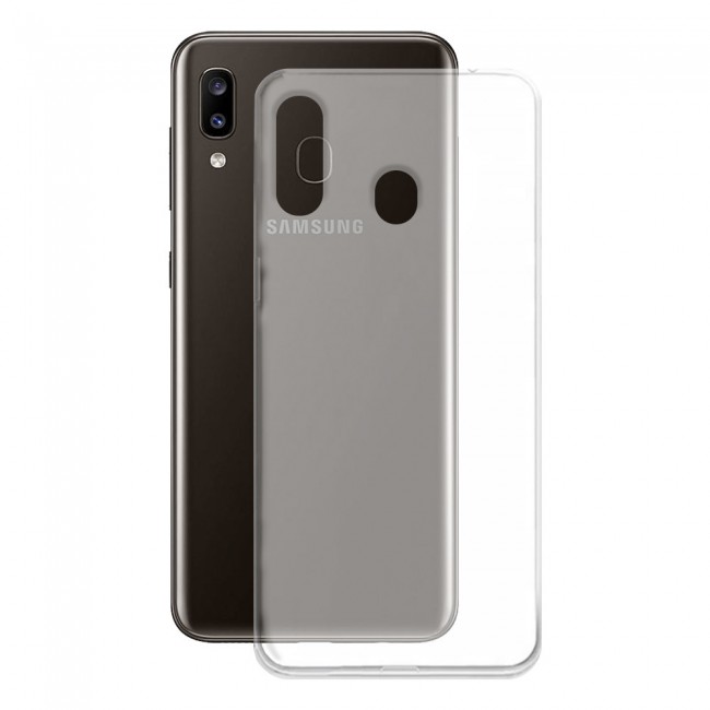 Margoun Clear TPU Case Cover for Samsung Galaxy A20