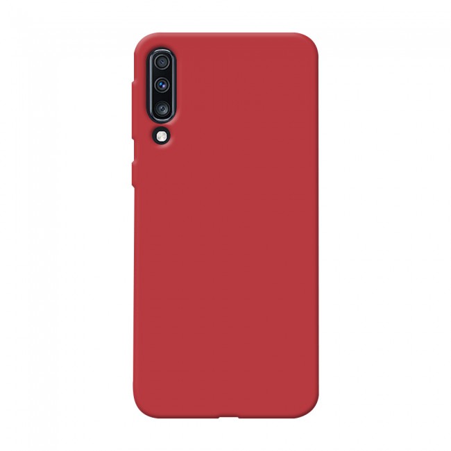 Margoun KST Design Silicon Case Cover for Samsung Galaxy A70 - ( Black , Red , Blue )