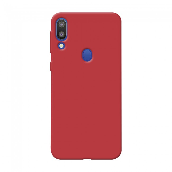 Margoun KST Design Silicon Case Cover for Samsung Galaxy M20 - ( Black , Red , Blue )