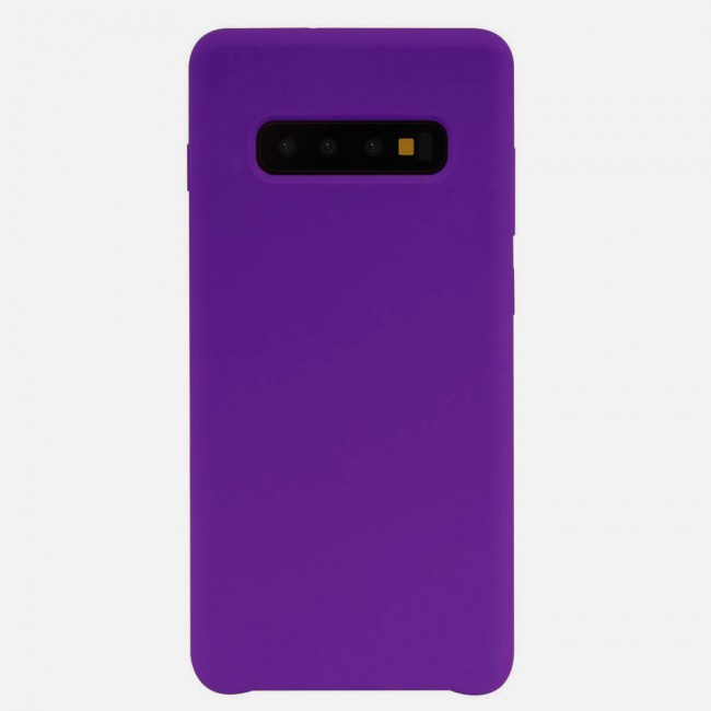 Margoun Protective Silicon Case for Samsung Galaxy S10 Plus – Black , White , Red , Dark Blue , Light Blue , Purple