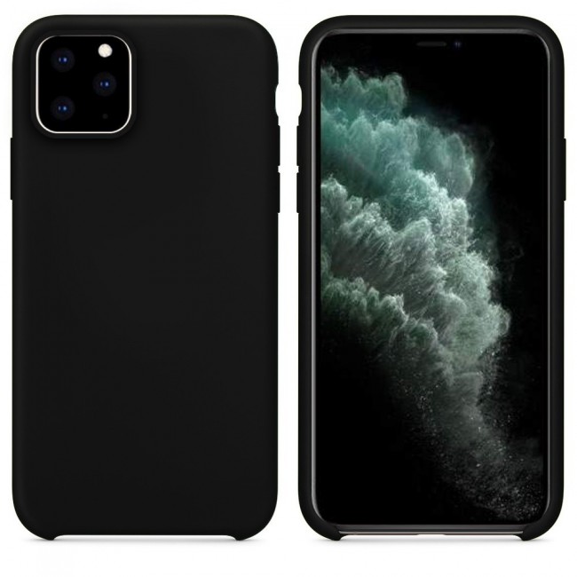 iphone 11 Pro (5.8 inch) Silicone Case Cover - Black , Grey , Blue , Dark Blue , Green , Red , Peach