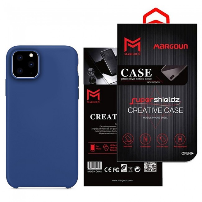 iphone 11 Pro (5.8 inch) Silicone Case Cover - Black , Grey , Blue , Dark Blue , Green , Red , Peach