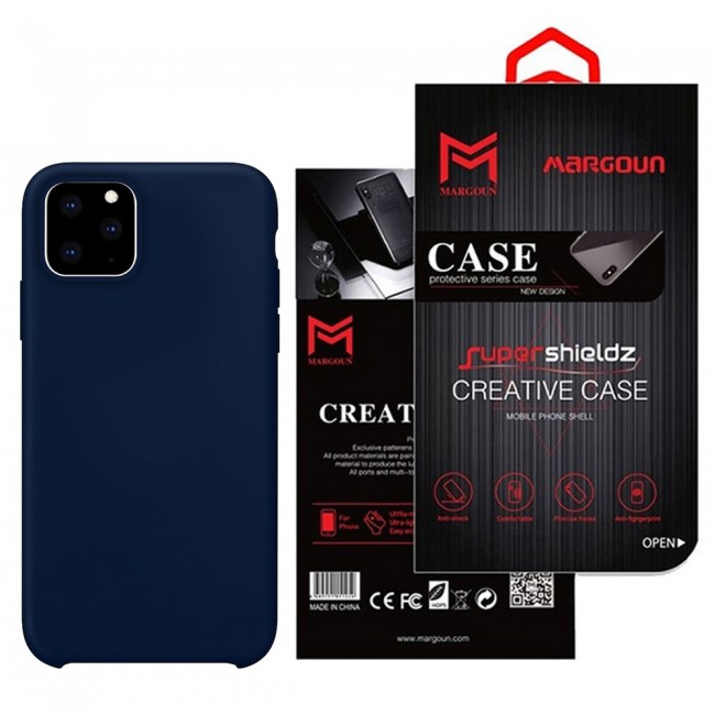 iphone 11 Pro (5.8 inch) Silicone Case Cover - Black , Grey , Blue , Dark Blue , Green , Red , Peach