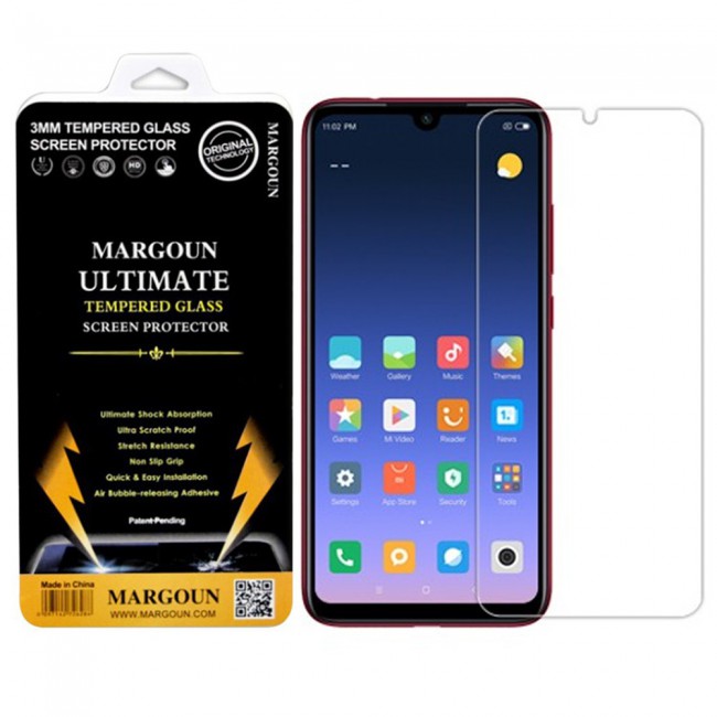 Margoun Tempered Glass Screen Protector for Xiaomi Redmi Note 7