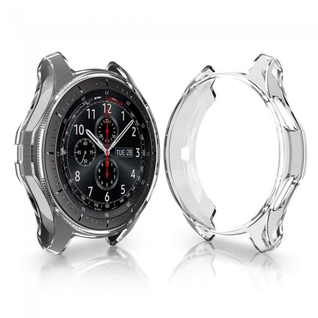 Margoun 2-Pack Ultra Thin Transparent TPU Case Cover for Samsung Gear S3 Frontier / Classic