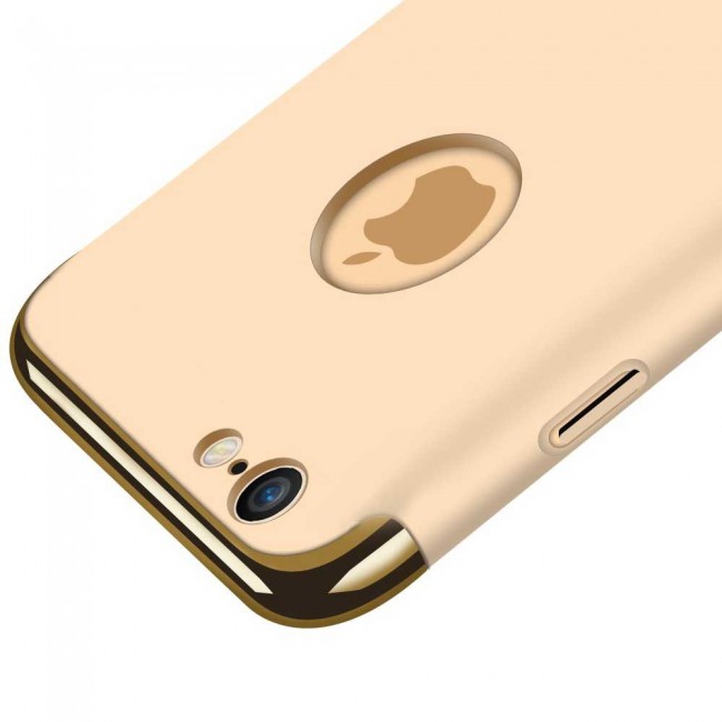 Phonest Hard TPU Protective Case for Apple iphone 7 (4.7 inch)– Silver , Gold