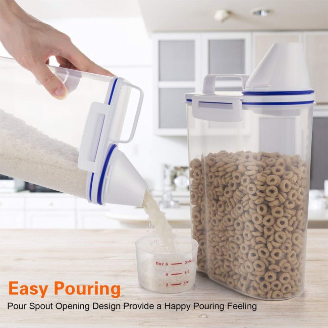 Rice and Cereal Storage Container 2.5ml - 3 Pack