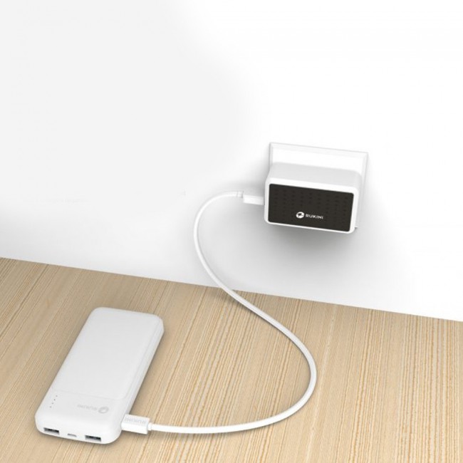 Rukini Power Bank 16000mAh RP16QCU with 1m Micro USB Cable – Black , Blue , White
