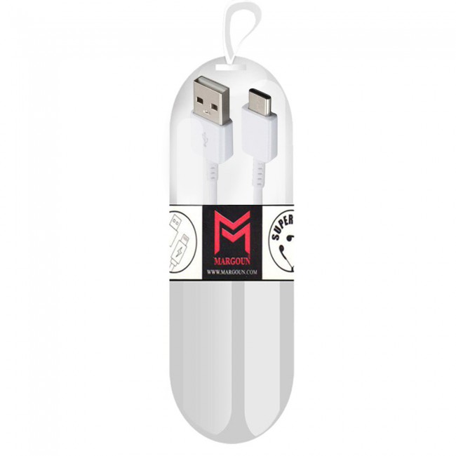 Samsung Galaxy Note 7 White USB Cable with Free Margoun Cable Organizer – Black , White , Blue , Purple