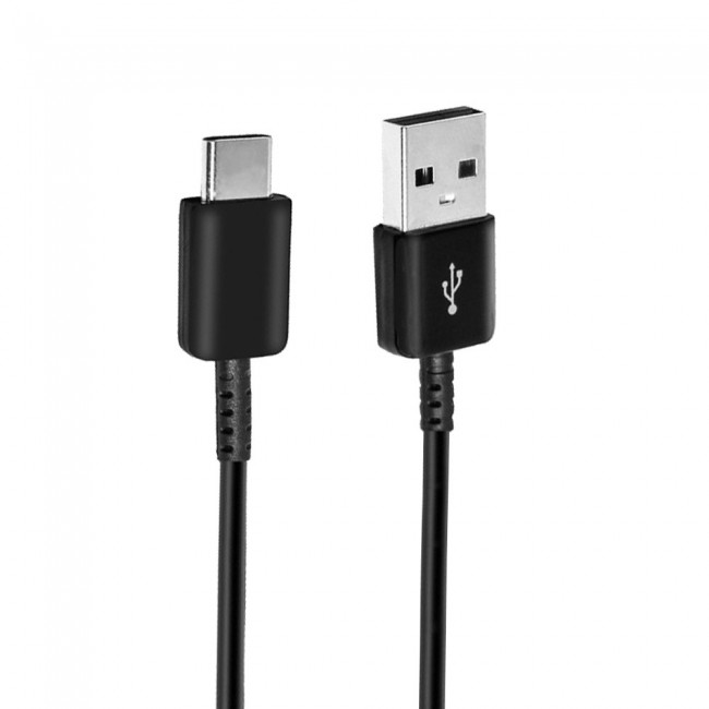 Samsung Galaxy S10 Black USB Cable with Free Margoun Cable Organizer – Black ,  White , Blue , Purple