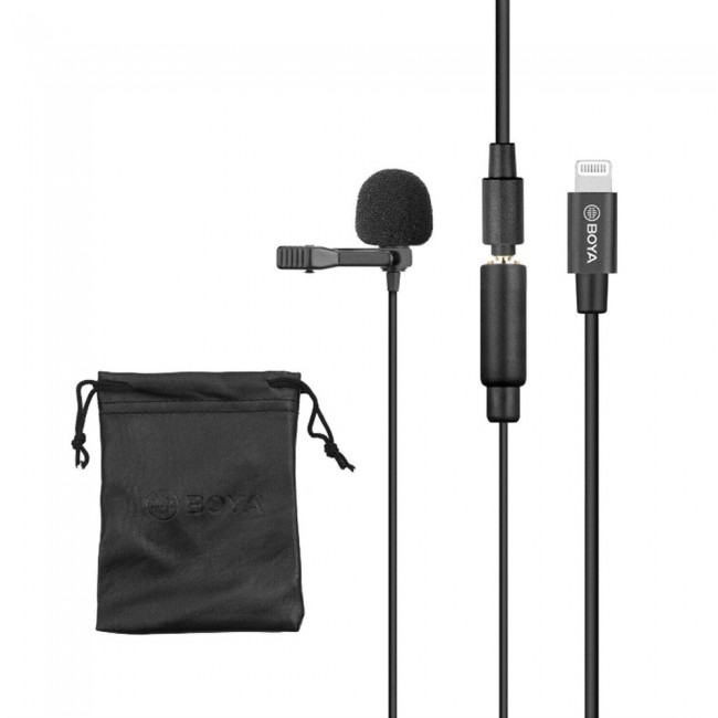 BOYA BY-M2 Omnidirectional Microphone for iOS Devices