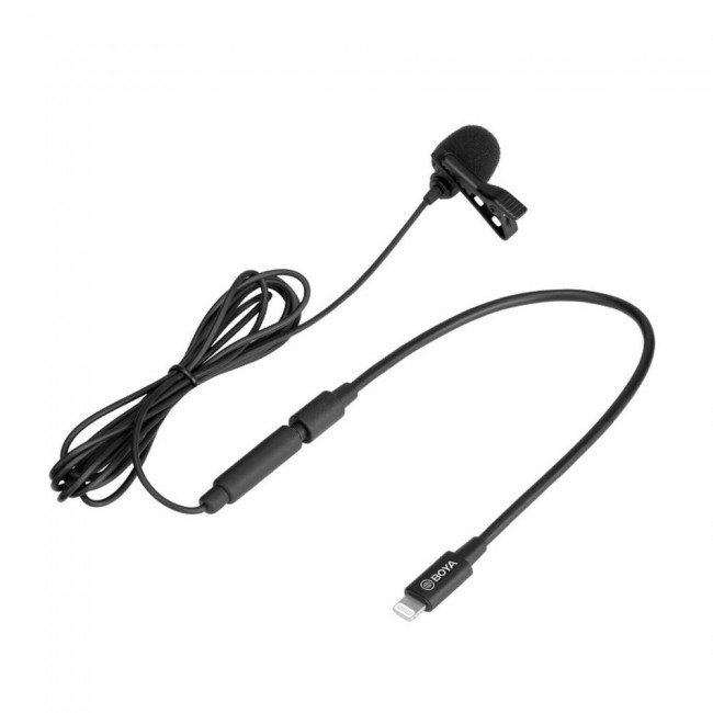 BOYA BY-M2 Omnidirectional Microphone for iOS Devices