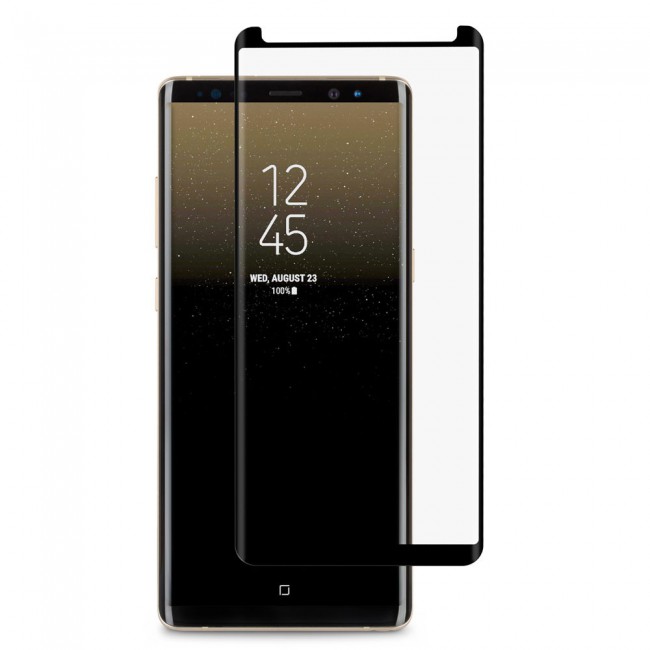 Samsung Galaxy Note 8 2Pack Tempered Glass Full Glue 3D Screen Protector – Black Edge