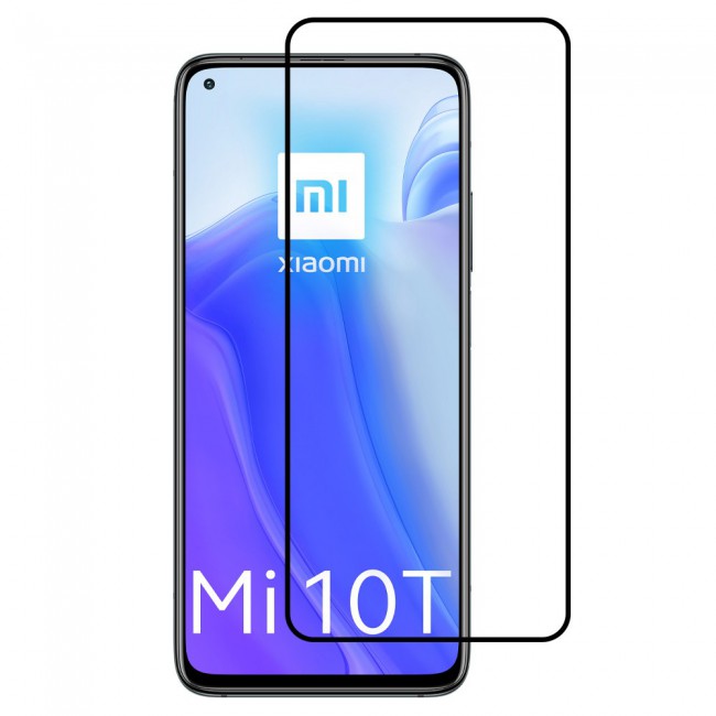 Xiaomi Mi 10T Full Glue 3D Tempered Glass Screen Protector Ultimate Margoun – Black Edge