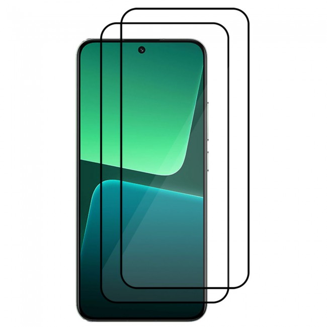 MARGOUN 2 Pack for Xiaomi Mi 13 Mobile PHones Screen Protector 3D Tempered Glass Protective Film