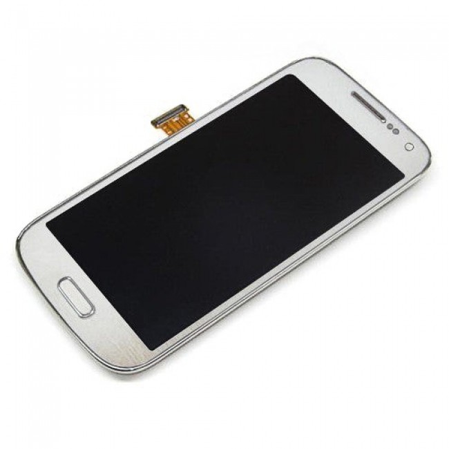 LCD Screen Assembly Replacement for Samsung Galaxy S4 Mini GT-I9195 White Frost