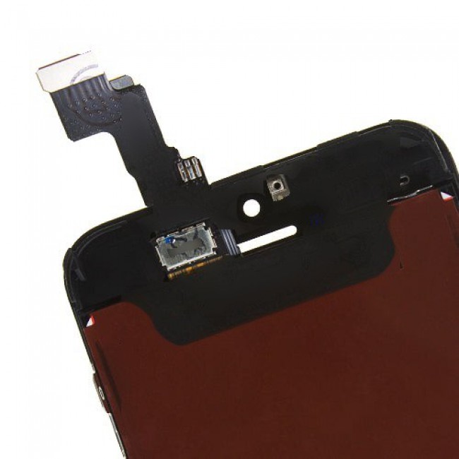 Custom LCD with Digitizer Replacement for iPhone 5C Black
