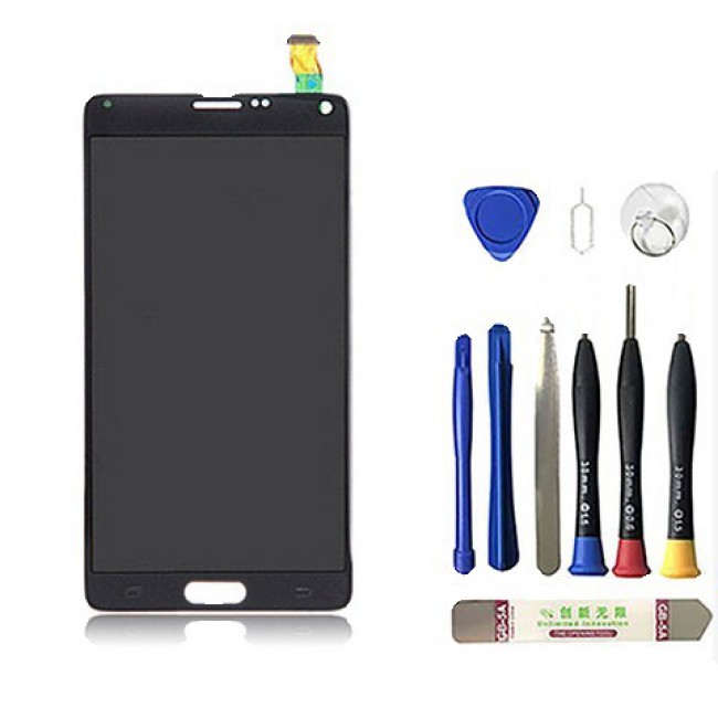 LCD with Digitizer Replacement for Samsung Galaxy Note 4 Black