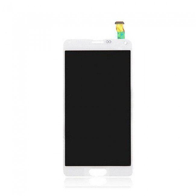 LCD with Digitizer Replacement for Samsung Galaxy Note 4 White