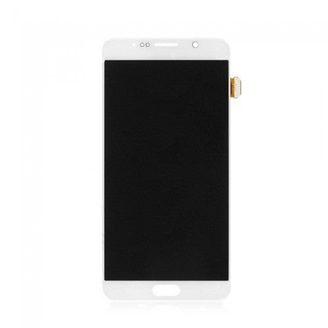 LCD Screen with Digitizer Replacement for Samsung Galaxy Note 5 White