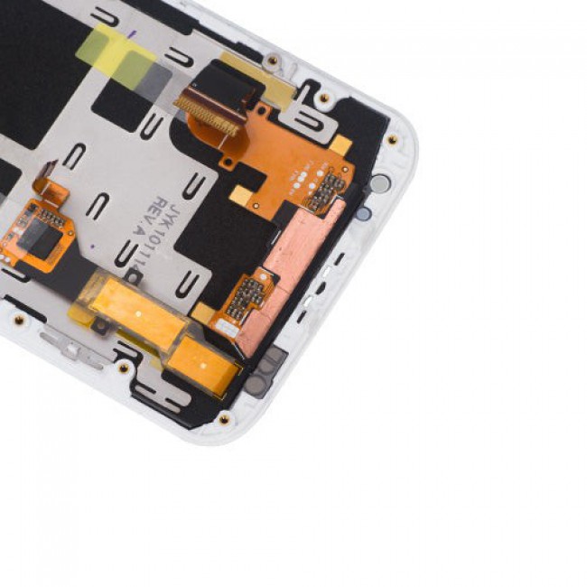 LCD Screen Assembly Replacement for Motorola Moto X2 White