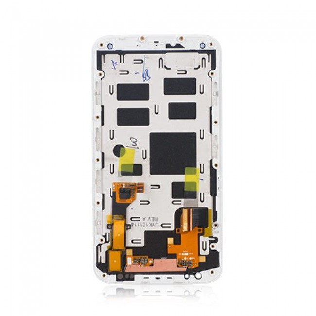 LCD Screen Assembly Replacement for Motorola Moto X2 White