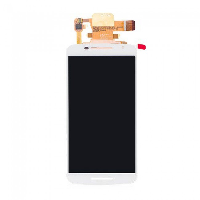 LCD Screen with Digitizer Replacement for Motorola Moto X Play White
