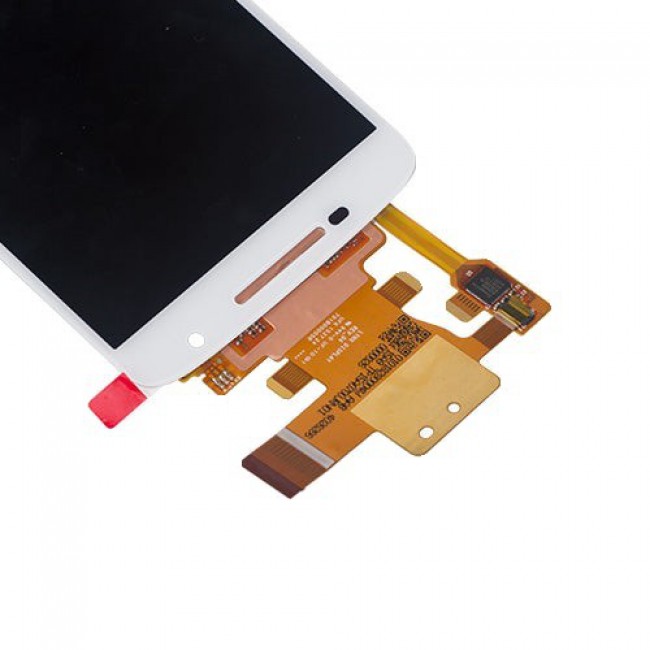 LCD Screen with Digitizer Replacement for Motorola Moto X Play White