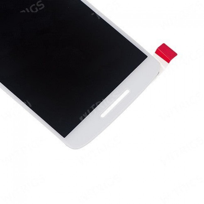 LCD Screen with Digitizer Replacement for Motorola Moto X Play White