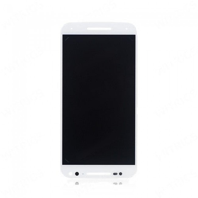LCD Screen with Digitizer Replacement for Motorola Moto X Style White