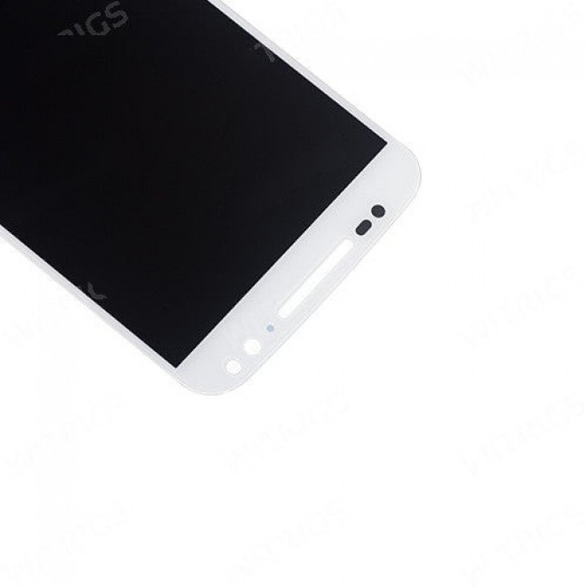 LCD Screen with Digitizer Replacement for Motorola Moto X Style White