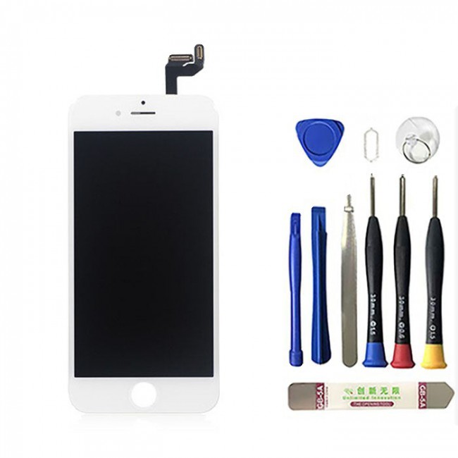 LCD with Digitizer Replacement for iPhone 6S Plus White
