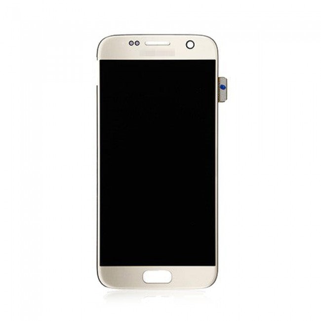 LCD with Digitizer Replacement for Samsung Galaxy S7 Gold