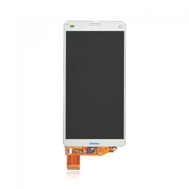 Custom LCD with Digitizer Replacement for Sony Xperia Z3 Compact White
