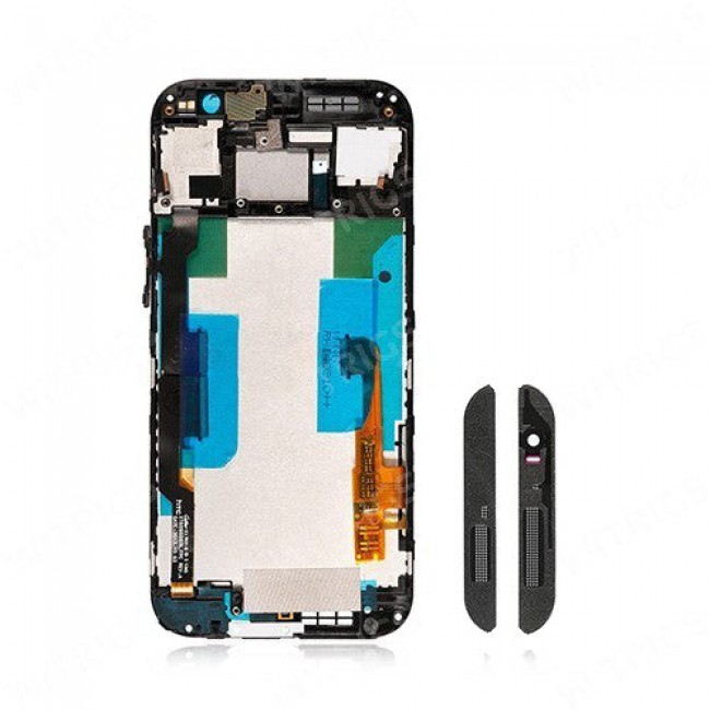 LCD Screen Assembly (With Speaker Cover) for HTC One M8 White