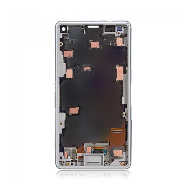Custom LCD Screen Assembly Replacement for Sony Xperia Z3 Compact White