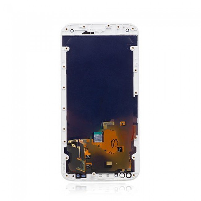 LCD Screen Assembly Replacement for Motorola Moto X Style White