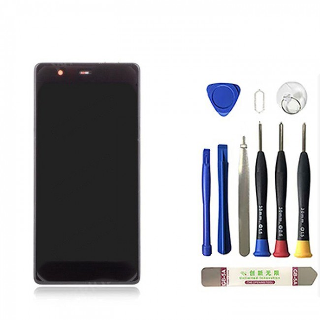 LCD Screen With Frame Replacement for Huawei P9 Black