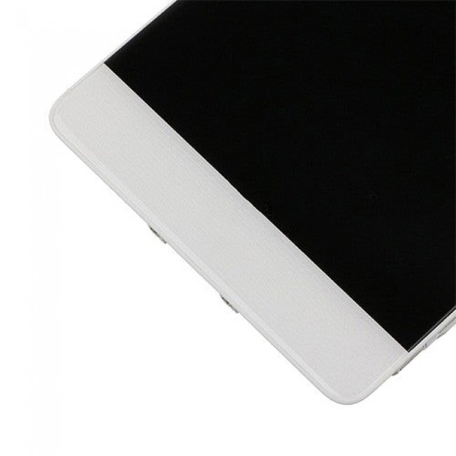 Screen Replacement with Frame for Huawei P9 Ceramic White