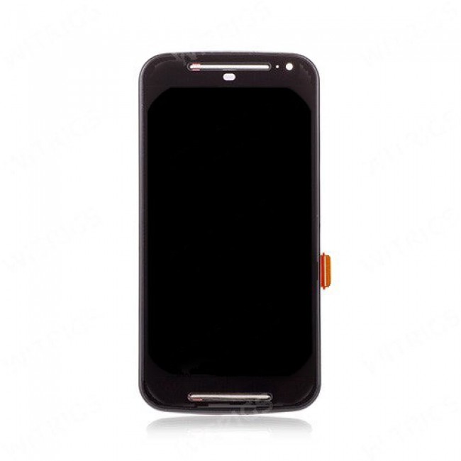 Custom LCD Screen Assembly Replacement for Motorola Moto G2 Black