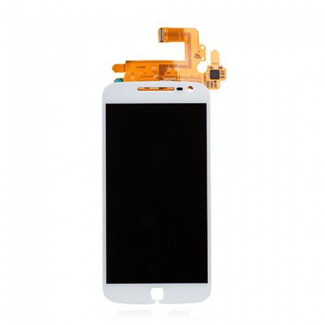 LCD with Digitizer Replacement for Motorola Moto G4 Plus White