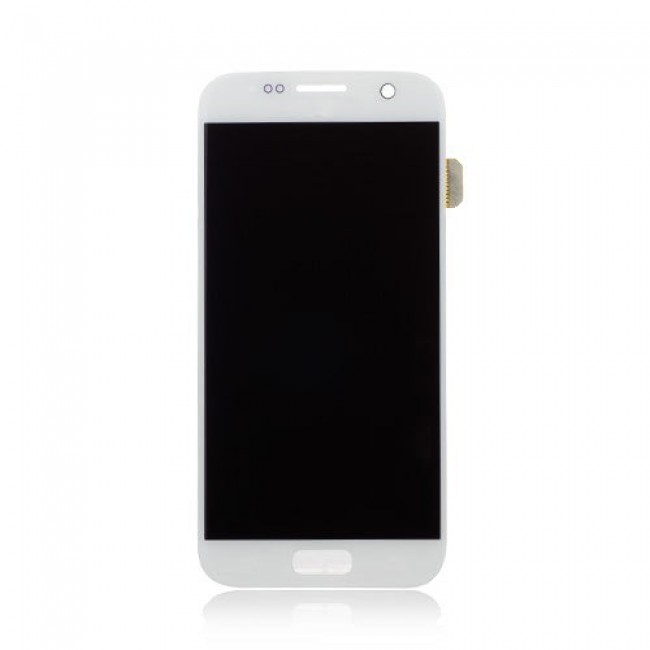 LCD with Digitizer Replacement for Samsung Galaxy S7 White
