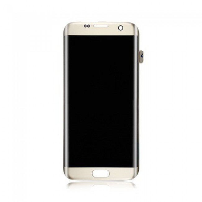 LCD Screen with Digitizer Replacement for Samsung Galaxy S7 Edge Gold