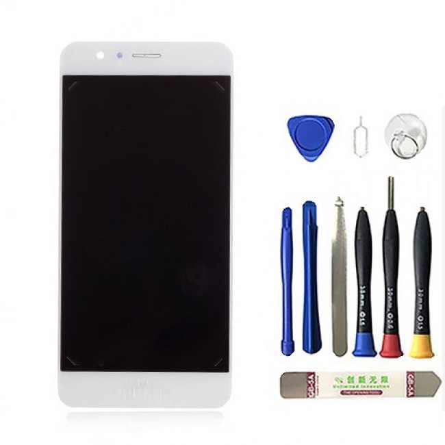LCD Screen with Digitizer Replacement for Huawei Honor 8 Pearl White