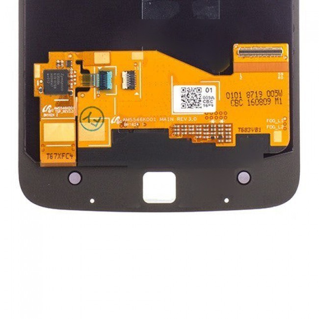 LCD Screen with Digitizer Replacement for Motorola Moto Z Black