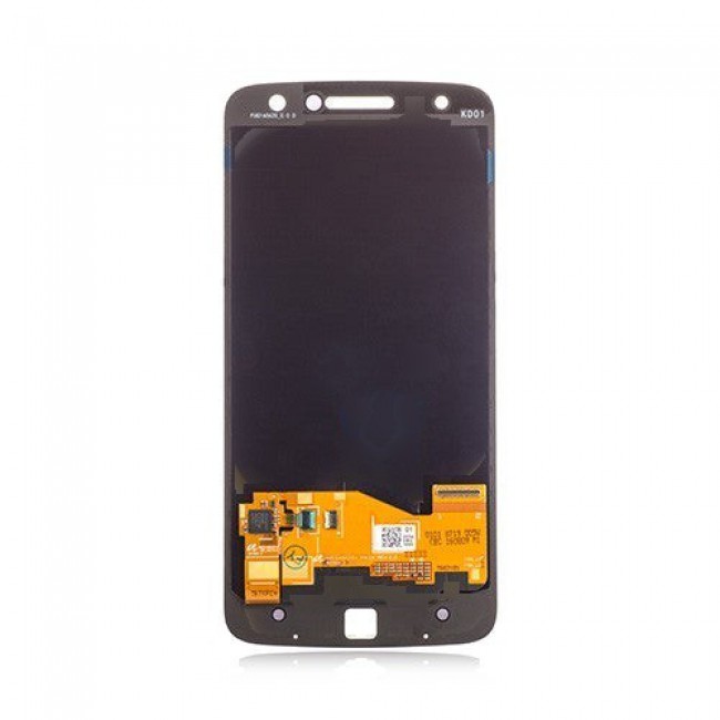 LCD Screen with Digitizer Replacement for Motorola Moto Z Black